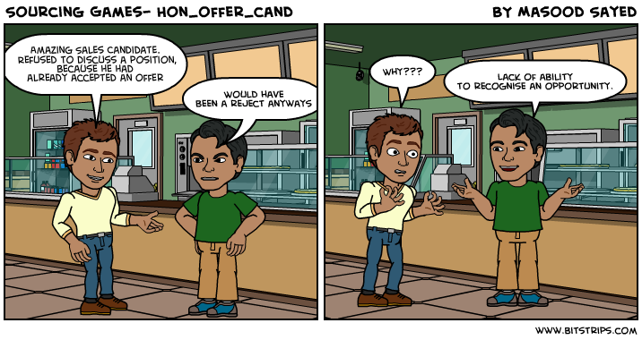 Comic Sourcing Recruitment -Sourcing Games-Hon_offer_cand
